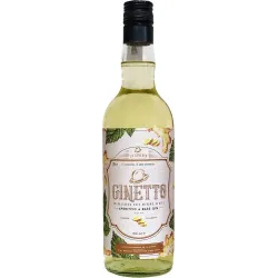 Aperitif liqueur Ginetto Rhubarb and Ginger