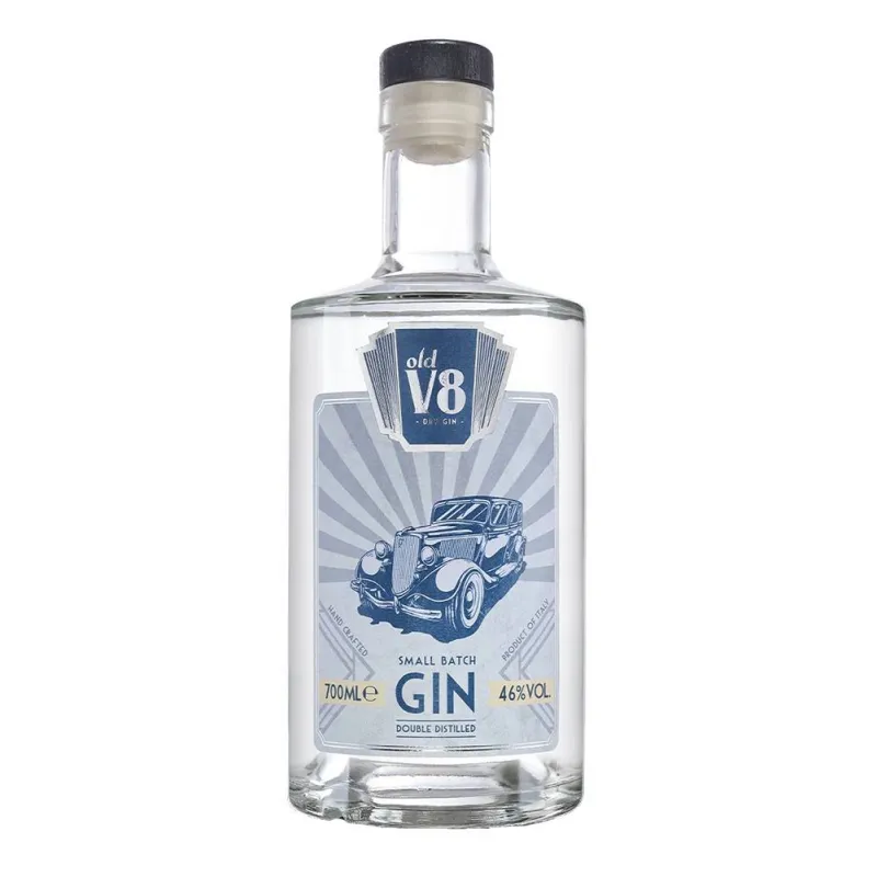 Old V8 Small Batch Gin Double Distilled