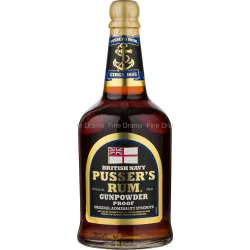 Rum British Navy Pusser's Gunpowder