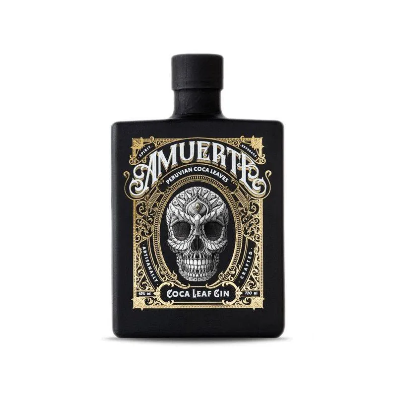 Amuerte - Coca Leaf Gin Black